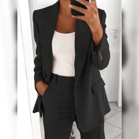 Ensemble Élégant Tailleur Luxueux pour Femmes