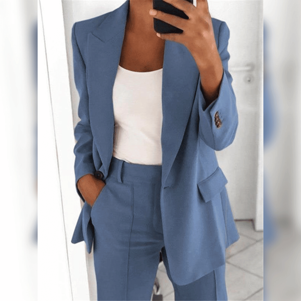 Ensemble Élégant Tailleur Luxueux pour Femmes