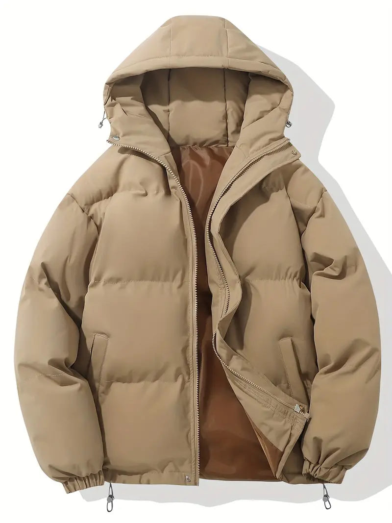 Veste d'Hiver Classique Matelassée à Capuche Femmes