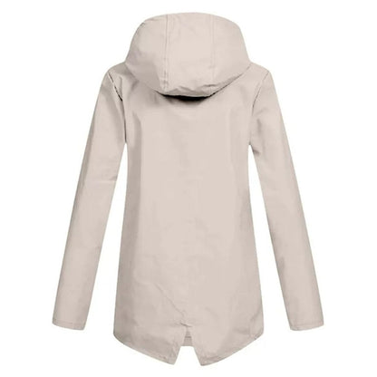 Manteau Moderne Imperméable Léger à Capuche pour Femme