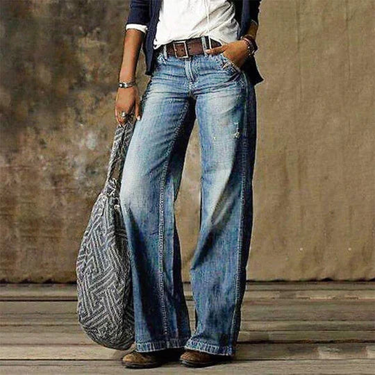 Pantalon en denim unique et premium stylé femmes