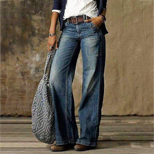 Pantalon en denim unique et premium stylé femmes