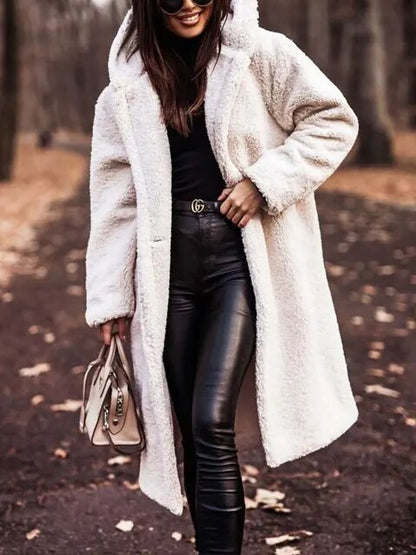 Manteau d'Hiver Chaud et Élégant pour Femme