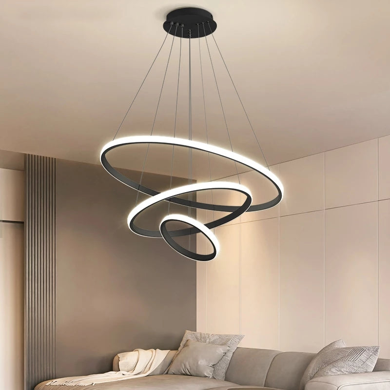 Lampe Suspension LED Ajustable Moderne