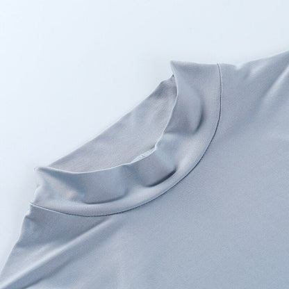 Ensemble Lounge Haut Cropped à Manches Longues et Pantalon Maxi Pour Femme