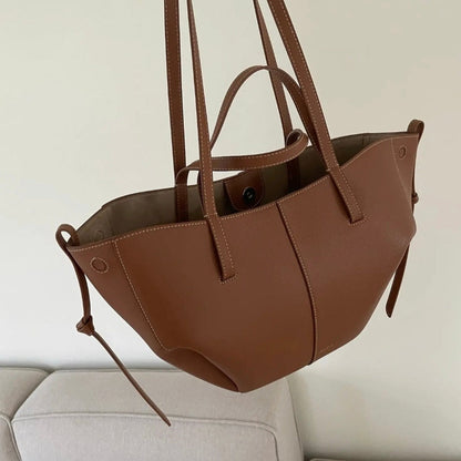 Sac à Main Chic en Cuir Spacieux Luxe Femmes