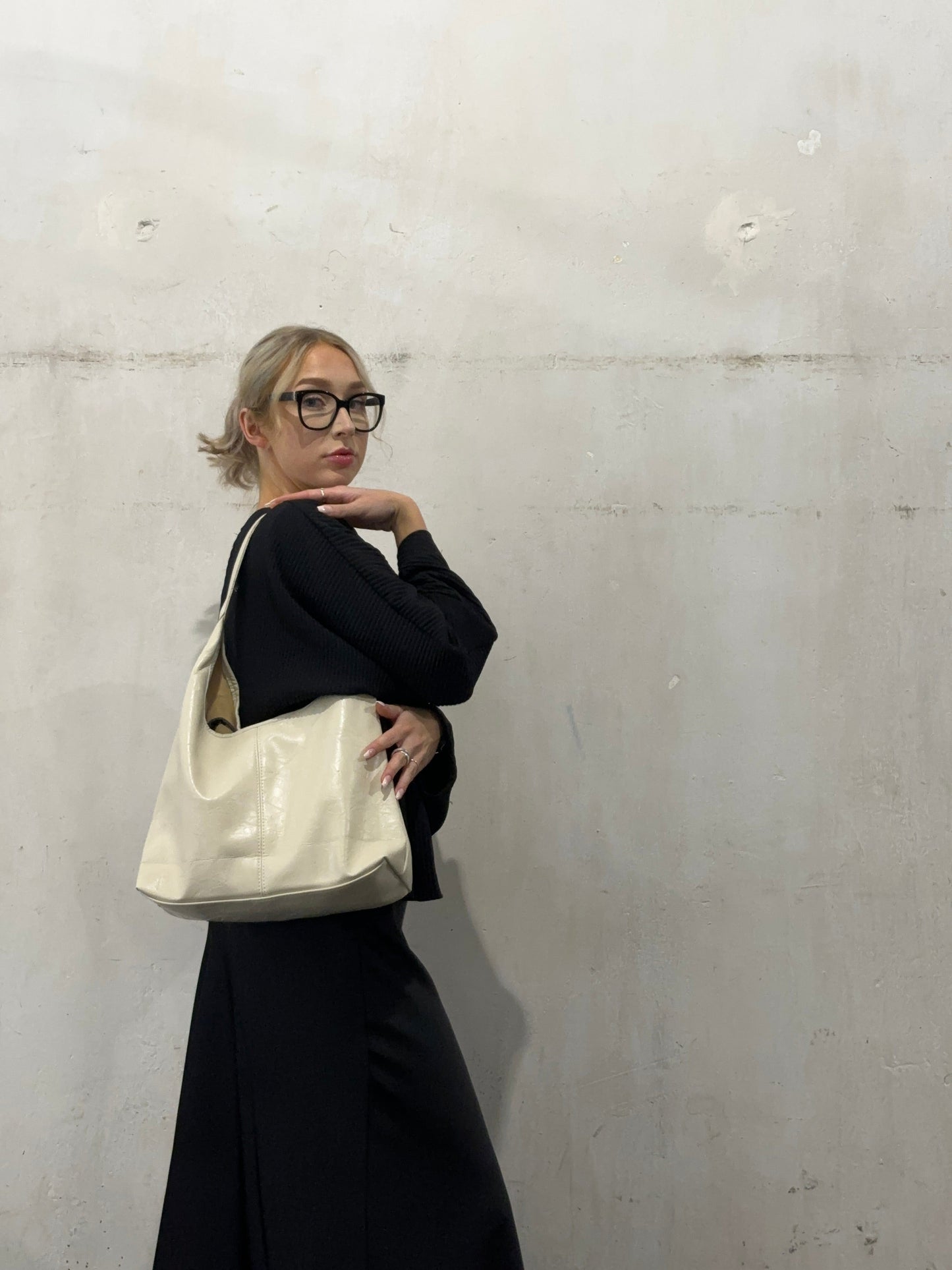 Sac à Épaule Spacieux en Cuir pour Femmes Élégant