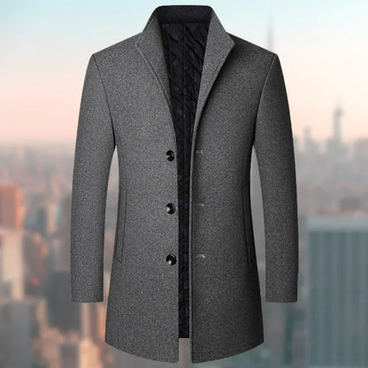 Manteau Mi Long Luxueux et Stylé pour Homme