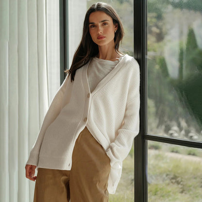 Cardigan Tricoté Doux et Confortable pour Femmes