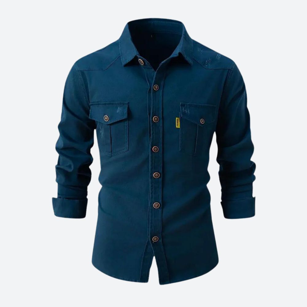 Chemise Décontractée Tendance et Élégante Hommes