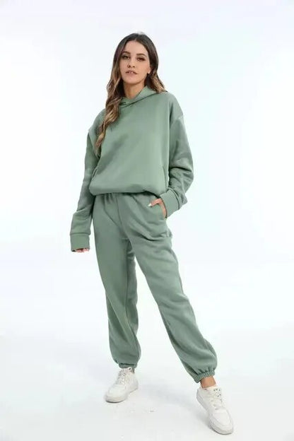 Ensemble Sweat à Capuche et Pantalon de Jogging Femmes