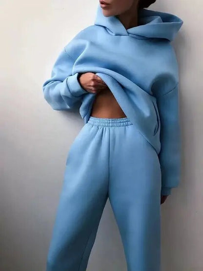 Ensemble Sweat à Capuche et Pantalon de Jogging Femmes