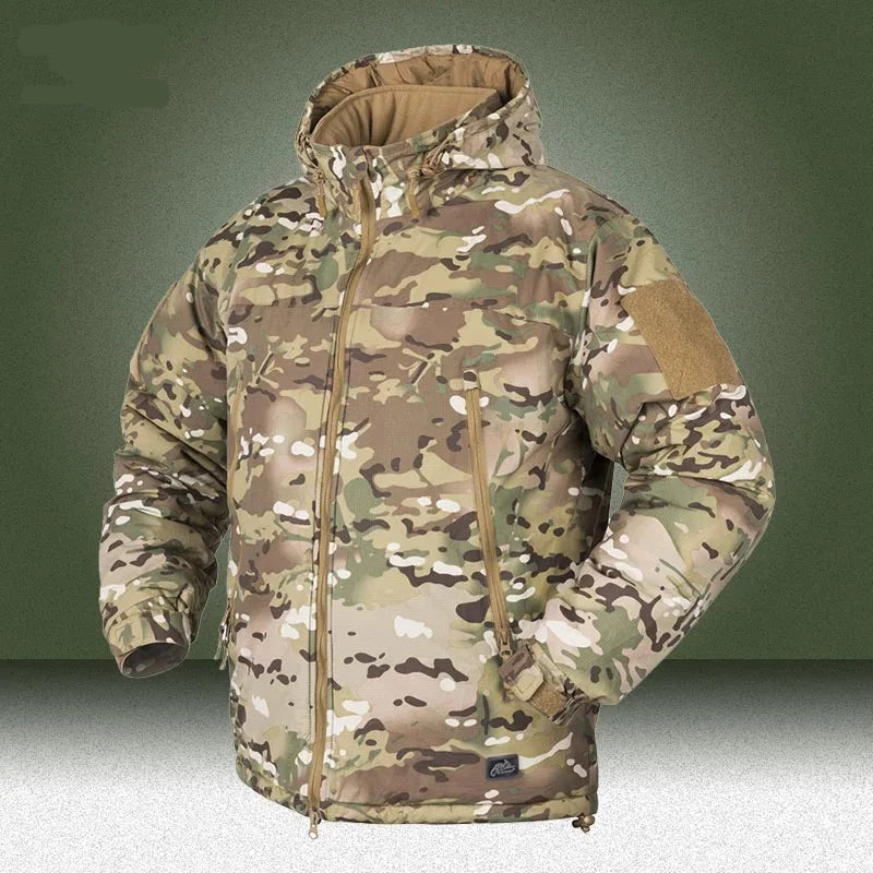 Veste d'hiver camo chaude stylée hommes