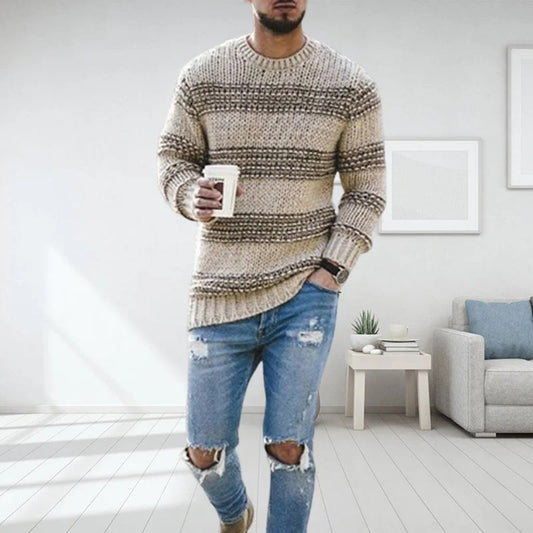 Pull en tricot respirant moderne et stylé pour hommes