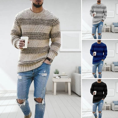 Pull en tricot respirant moderne et stylé pour hommes