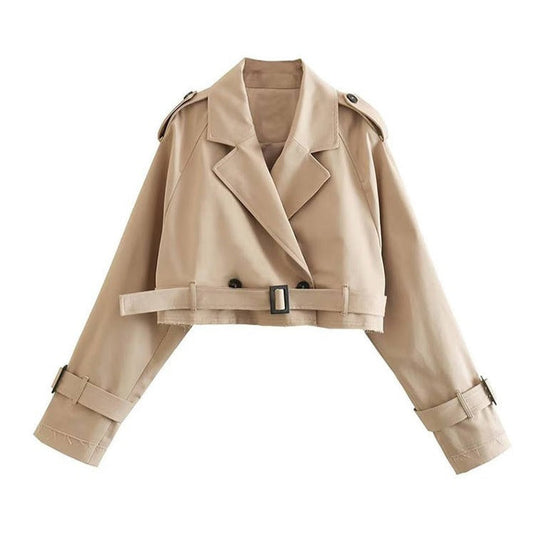 Manteau Trenchcourt Beige pour Femmes