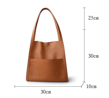 Sac à Épaule en Cuir Chic d'Automne Femmes