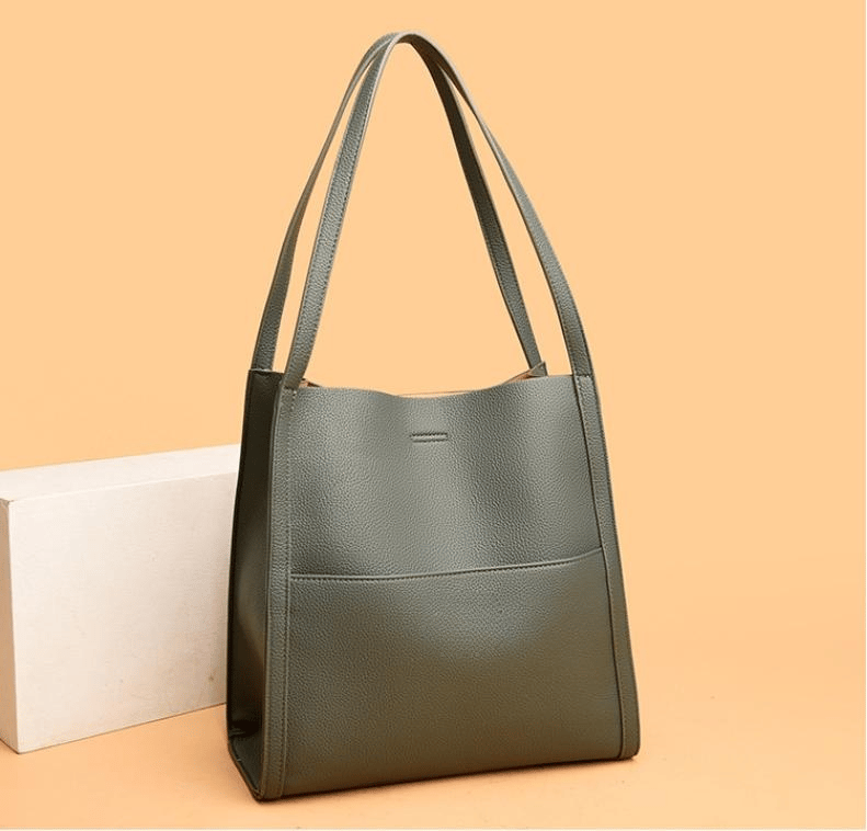 Sac à Épaule en Cuir Chic d'Automne Femmes