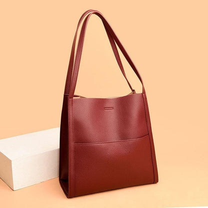 Sac à Épaule en Cuir Chic d'Automne Femmes