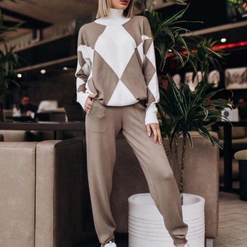 Ensemble Confortable Pull et Pantalon Stylé Femmes