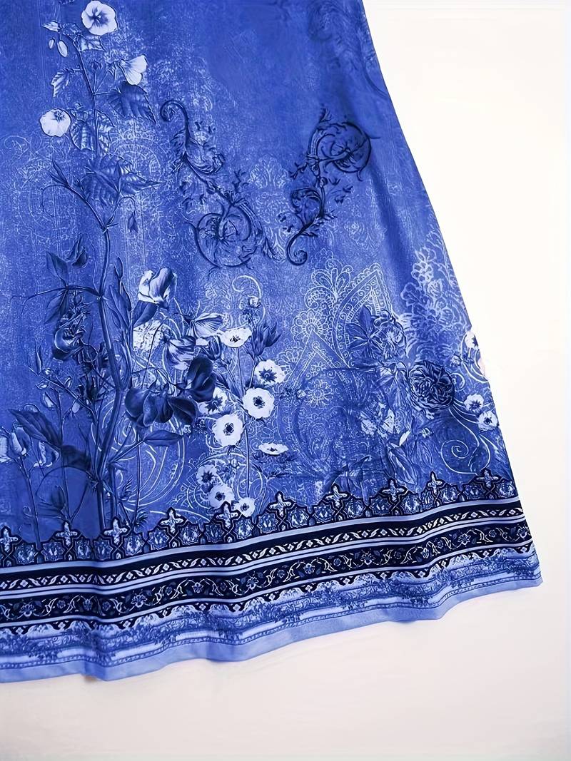 Robe Mini Sans Manches Tie Dye Imprimé pour Femme