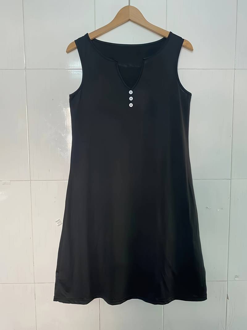 Robe Mini Sans Manches Tie Dye Imprimé pour Femme