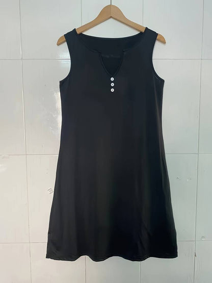 Robe Mini Sans Manches Tie Dye Imprimé pour Femme