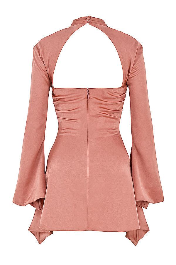 Robe Corset Mini à Encolure Carrée Époustouflante pour Femme