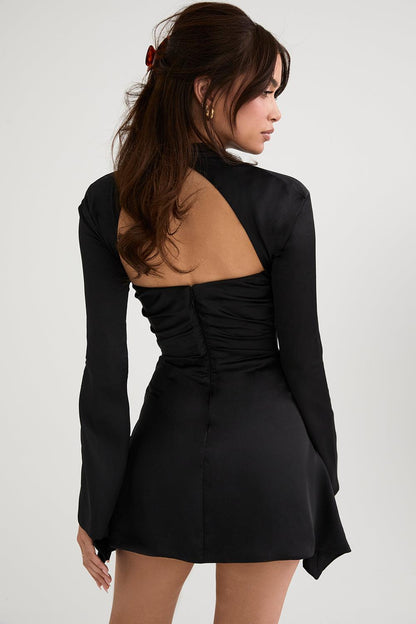 Robe Corset Mini à Encolure Carrée Époustouflante pour Femme