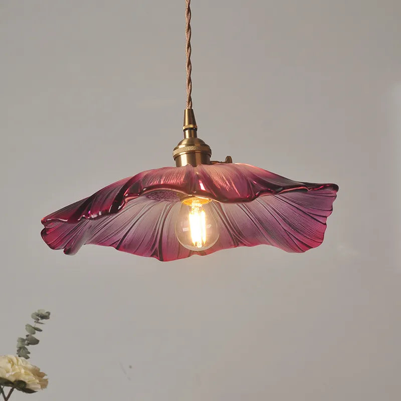 Lampes suspendues modernes en forme de fleur