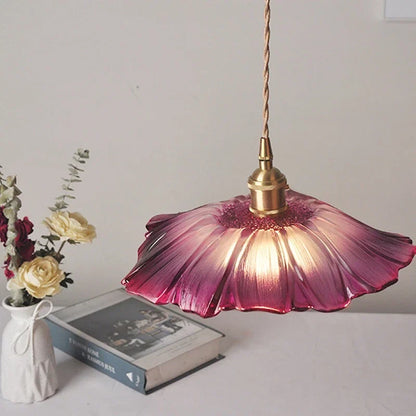 Lampes suspendues modernes en forme de fleur