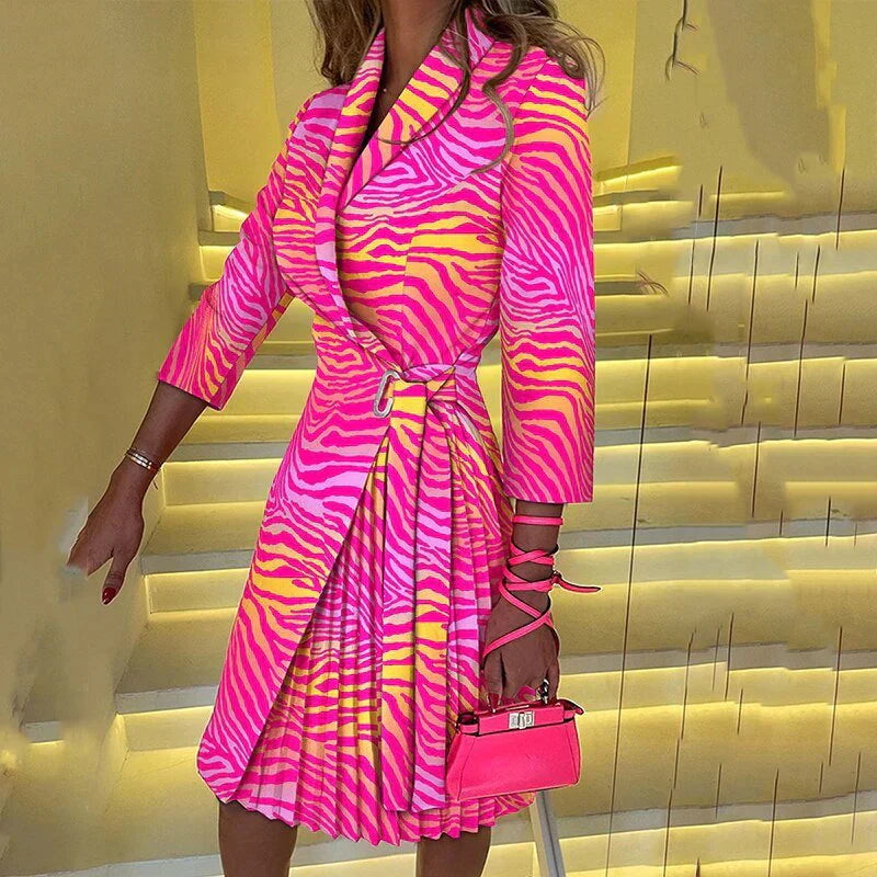 Robe flatteuse sophistiquée et élégante pour femme