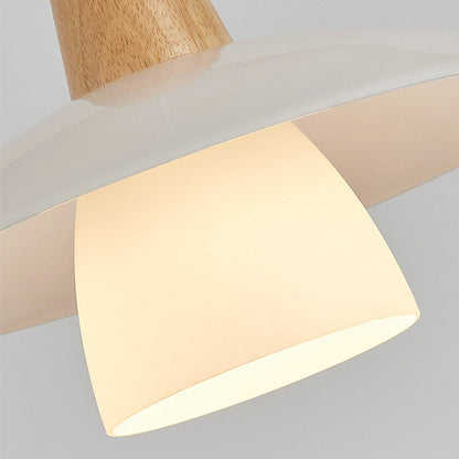 Lampe Pendante Ovni Scandinave en Bois