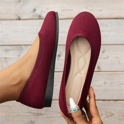 Belles Chaussures Plates Confortables pour Femmes