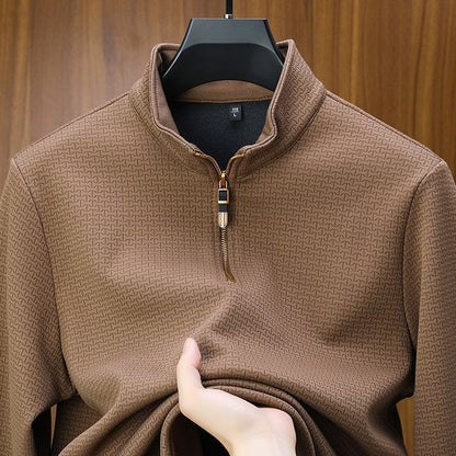 Pull à fermeture éclair de haute qualité pour hommes