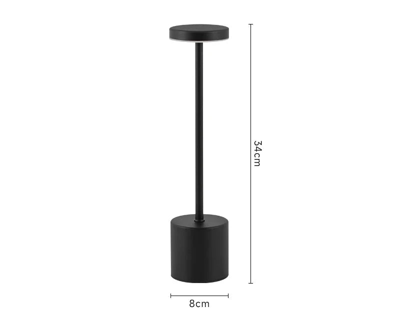 Lampe Bureau Portative à LED sans fil à Intensité Variable