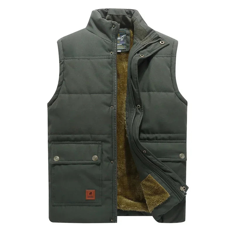 Bodywarmer Zippé pour Homme en Polaire Isolée