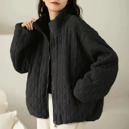 Veste Hivernale Matelassée Oversize Femme