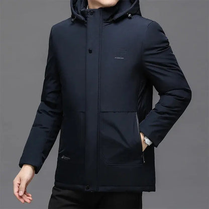 Manteau d'hiver classique et stylé pour hommes