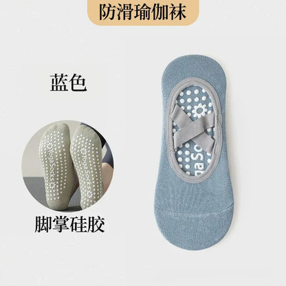 Chaussettes Antidérapantes Modernes Femme avec Bandes en Silicone