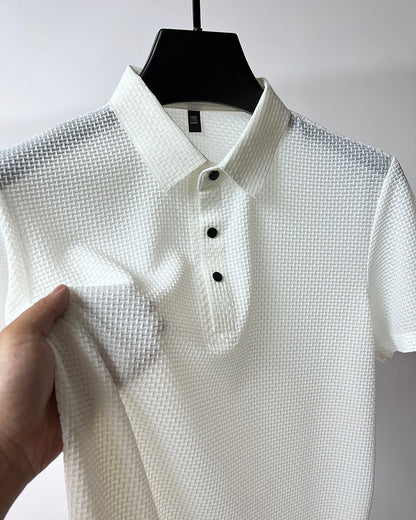 Polo d'Été Respirant Léger pour Homme