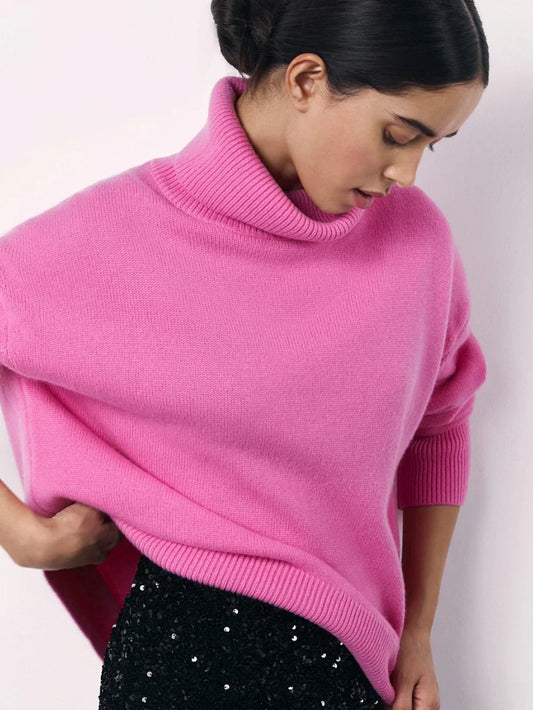 Pull Turtleneck Douillet Décontracté pour Femmes