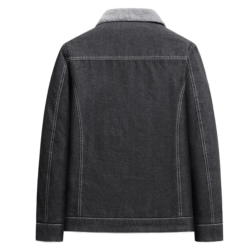 Veste en Denim Isolée et Stylée pour Hommes