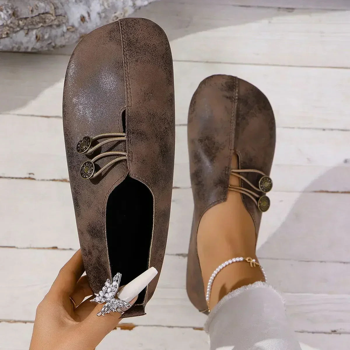 Mocassins en cuir pour femmes – Classiques, confortables et chics