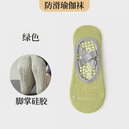 Chaussettes Antidérapantes Modernes Femme avec Bandes en Silicone