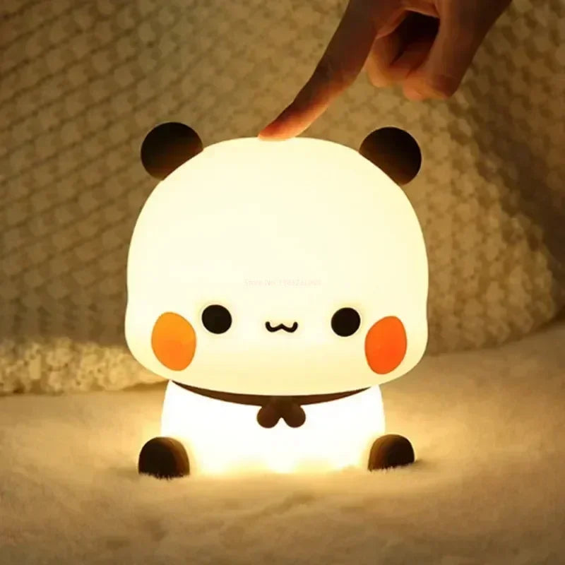 Lampe Nuit LED Panda Ours Cartoon Mignon