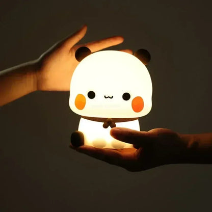 Lampe Nuit LED Panda Ours Cartoon Mignon