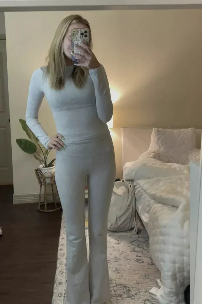 Ensemble Lounge en Coton Stylé et Ajusté pour Femme