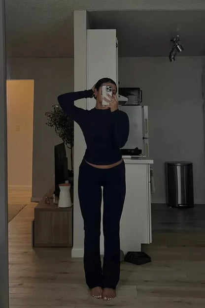 Ensemble Lounge en Coton Stylé et Ajusté pour Femme