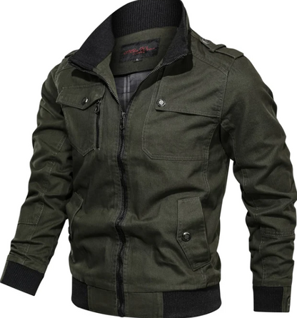 Veste Bomber Homme Windproof Chaude et Stylée